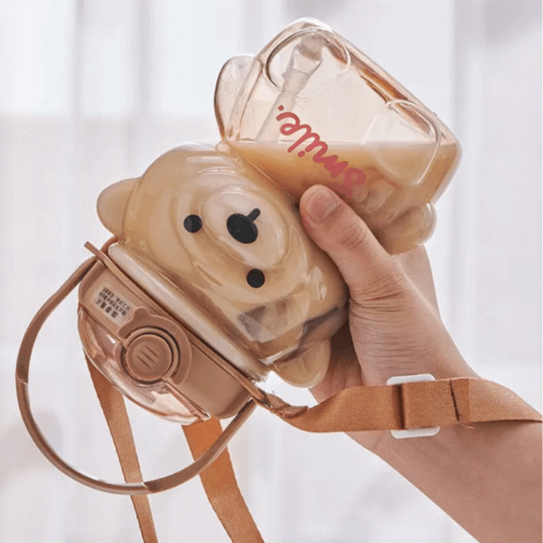 Hafta Bazaar by “Colorful character water bottle beaker designed for easy and safe drinking for babies and kids.”