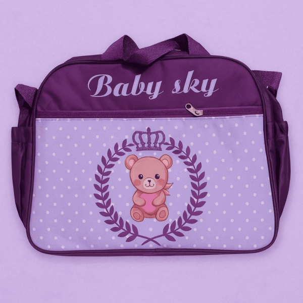Hafta Bazaar by “Baby Sky Premium Diaper Bag Set with matching bags for organized baby care and travel.”