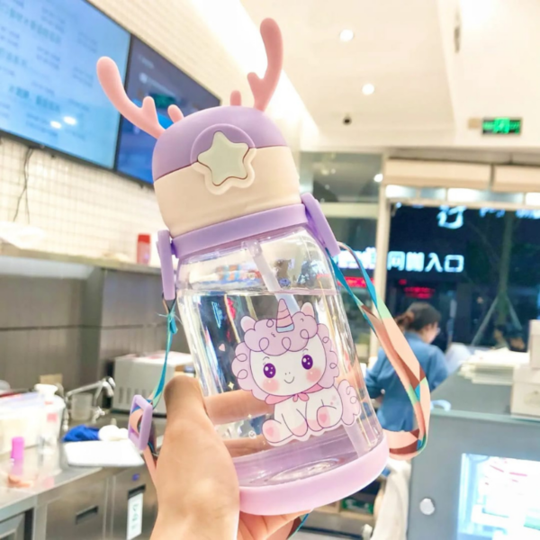 Hafta Bazaar by “Cute character water bottle beaker designed for safe and easy drinking for babies and kids.”