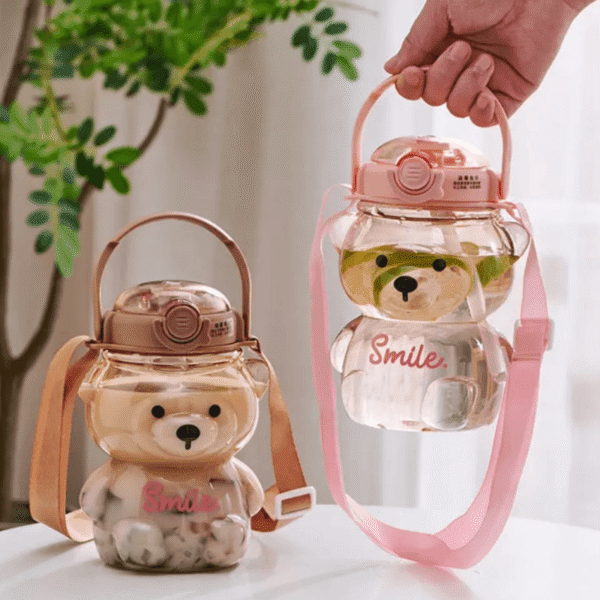 Hafta Bazaar by “Colorful character water bottle beaker designed for easy and safe drinking for babies and kids.”