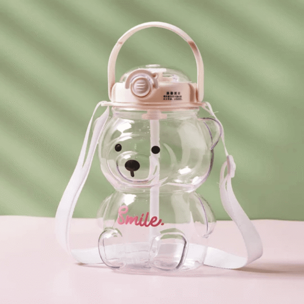 Hafta Bazaar by “Colorful character water bottle beaker designed for easy and safe drinking for babies and kids.”