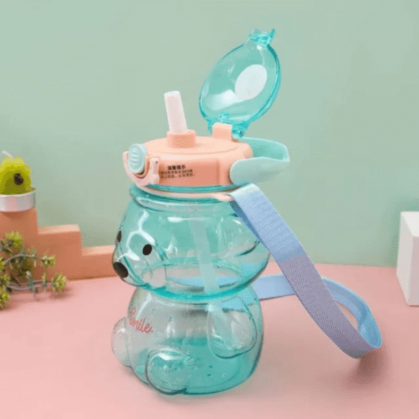 Hafta Bazaar by “Colorful character water bottle beaker designed for easy and safe drinking for babies and kids.”