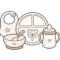 Baby Feeding Dinner Set