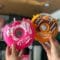 Hafta Bazaar by “Donut-themed straw tumbler beaker for girls and boys with spill-resistant lid.”