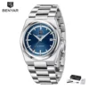 Silver & Blue