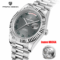 Hafta Bazar by Pagani Design ST16 Day-Date President Luxury Series wristwatch featuring a classic day-date display, fluted bezel, and a premium President-style bracelet.