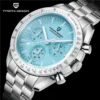 Silver-Light Blue