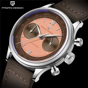 Hafta Bazar by Pagani Design PD-1739 Elite Chronograph Series wristwatch with a detailed chronograph dial, bold subdials, and a premium stainless steel bracelet.