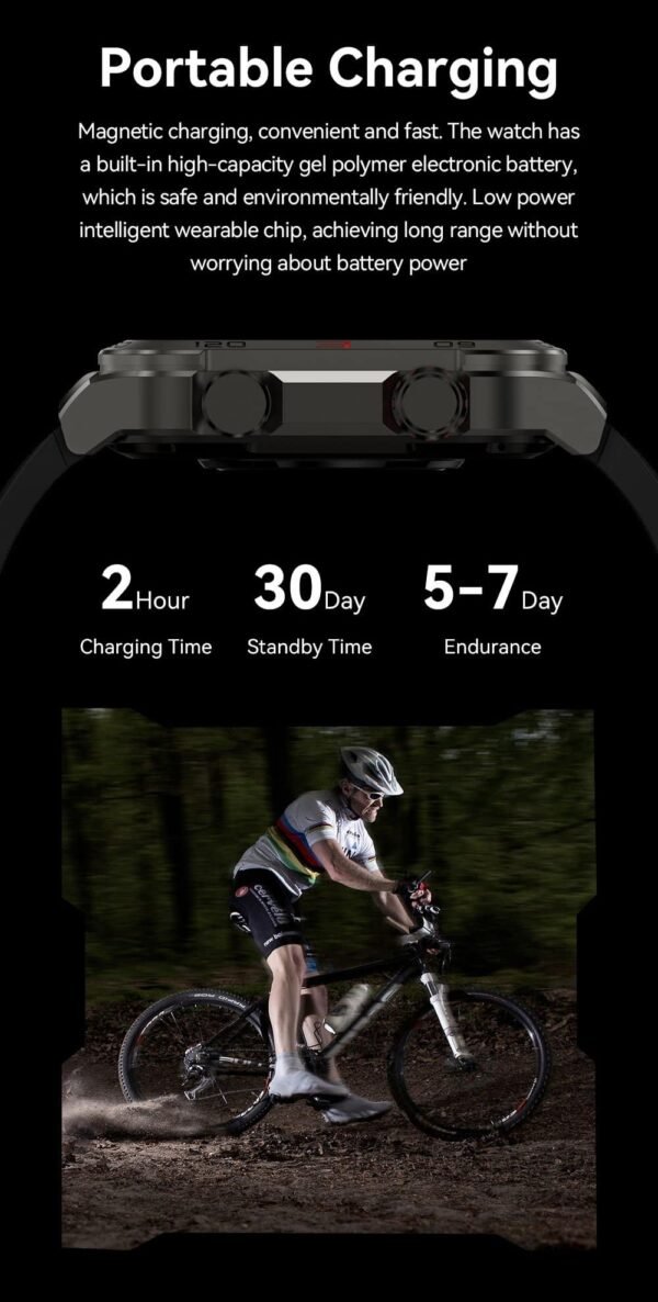 Hafta Bazaar by Naviforce NT11 Advanced FitPro Smartwatch featuring a sleek touchscreen display, fitness tracking sensors, and a modern sporty design.