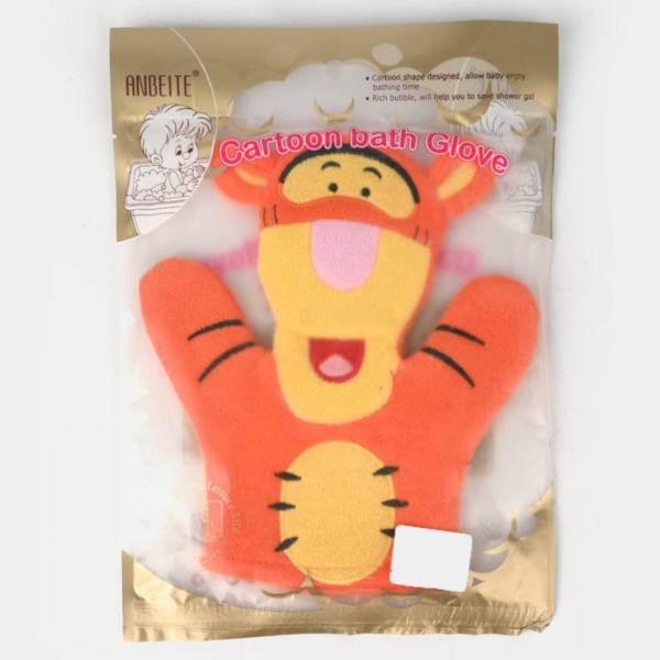 Hafta Bazaar by “Soft cartoon bath gloves designed for gentle and fun baby and kids bathing.”