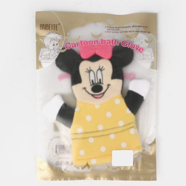 Hafta Bazaar by “Soft cartoon bath gloves designed for gentle and fun baby and kids bathing.”