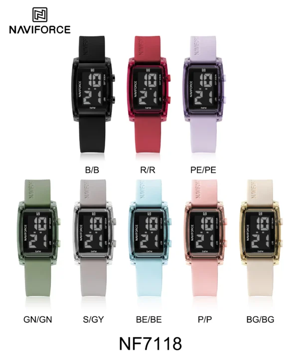 Hafta Bazaar by “Naviforce NF-7118 Digital Diva women’s analog-digital multifunction watch.”