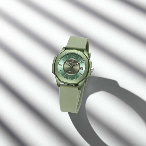 Hafta Bazaar by “Naviforce NF-7107 Grace Date Watch for women with elegant dial and date display.”