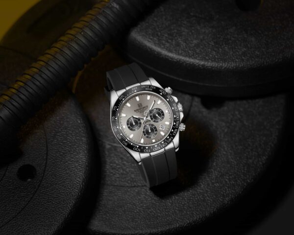Hafta Bazaar by “Naviforce NF-8054 Flex Chrono Men’s Sport Watch – bold dial, chronograph design, durable build.”