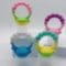 Hafta Bazaar by “Baby rattle fruit pacifier made with soft silicone for safe feeding, teething, and playful sound.”