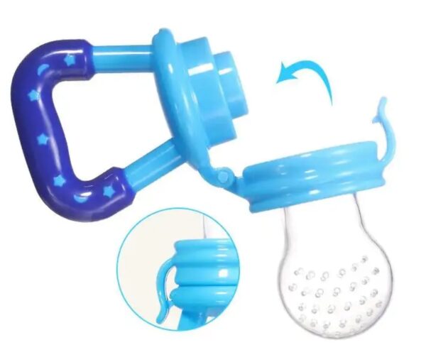Hafta Bazaar by “Baby Fruit Pacifier made of soft silicone for safe feeding and teething.”