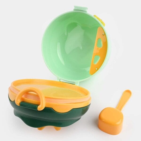 Hafta Bazaar by “Crown-shaped baby milk container for hygienic storage of formula and snacks.”