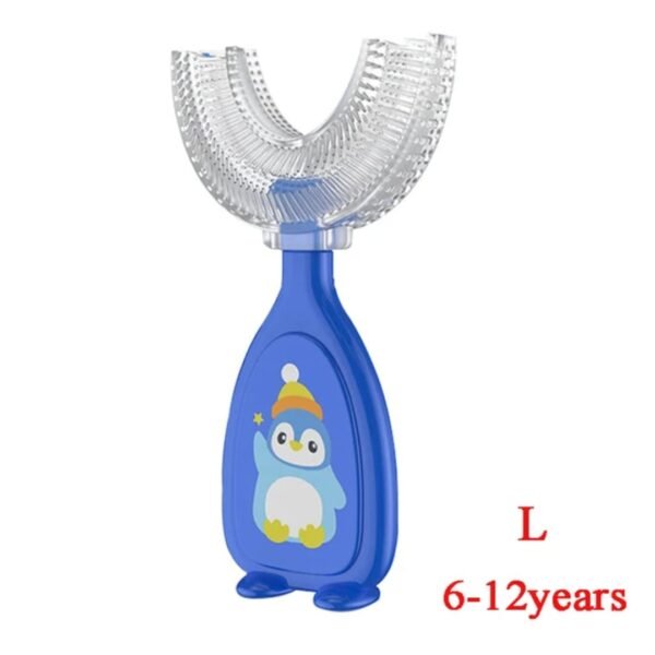 Hafta bazaar by “Character U-shape baby teether made from soft silicone for gentle gum soothing.”