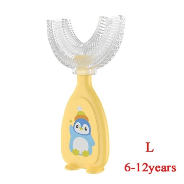 Hafta bazaar by “Character U-shape baby teether made from soft silicone for gentle gum soothing.”