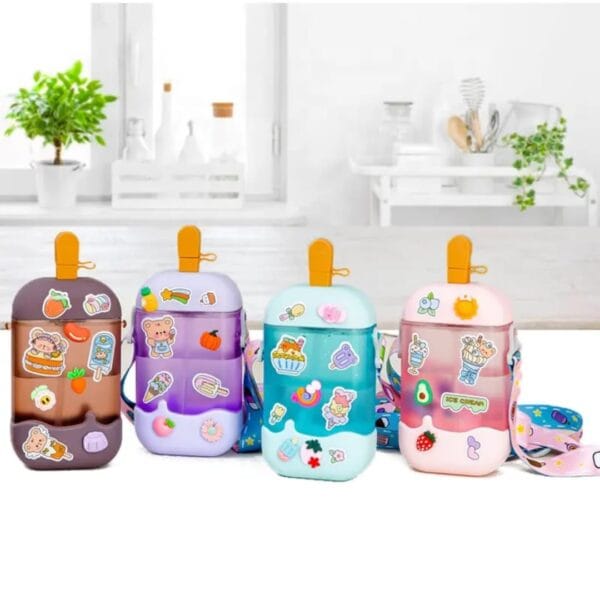 Hafta Bazaar by “Cute ice cream-themed water bottle beaker designed for safe and fun drinking for babies and kids.”