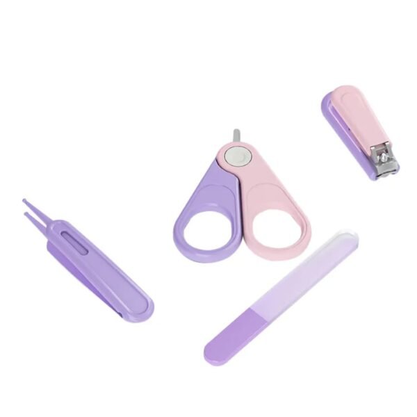 Hafta Bazaar by “Crown baby manicure set with nail cutter, scissors, and file for safe infant nail care.”