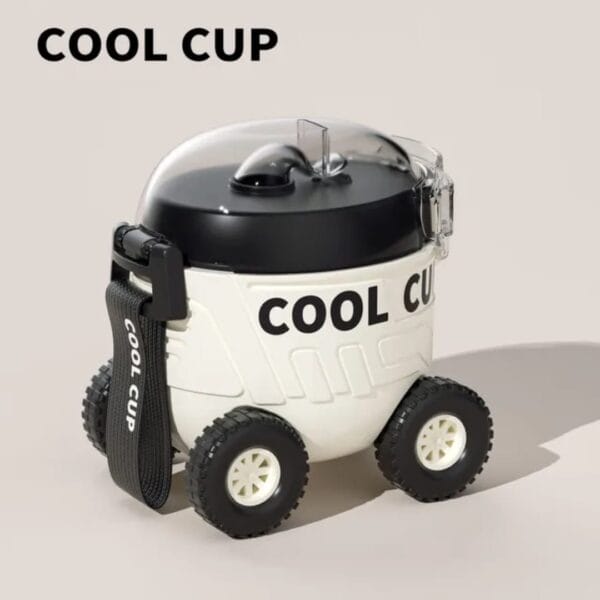 Hafta Bazaar by “Car-shaped cool cup water bottle beaker designed for easy and fun drinking for kids.”