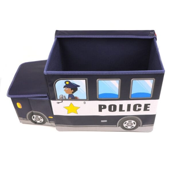 Hafta Bazaar by “Bus-shaped kids storage box for organizing toys and playroom items.”