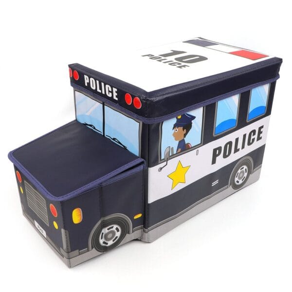 Hafta Bazaar by “Bus-shaped kids storage box for organizing toys and playroom items.”