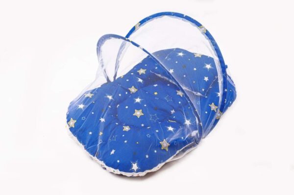 Hafta Bazaar by “Soft baby bedding set with breathable mosquito net providing safe and insect-free sleep for newborns.”
