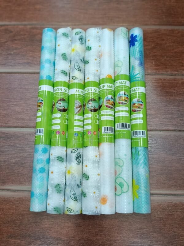 Hafta Bazaar By Printed fridge mat roll 45×150cm waterproof refrigerator shelf liner.