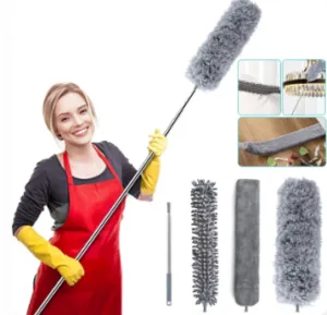 4in1 Microfiber 7ft Extendable Duster Set (Box Packing)