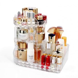 Dressing Case Big Size Rotating Cosmetics Organizer