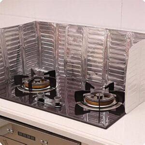 Foldable Aluminium Stove Splatter Guard