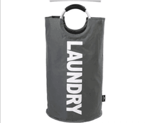 Foldable Laundry Basket with Aluminium Handle