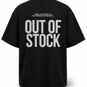 OUT OF STOCK OVERSIZED TEE
