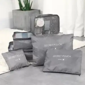 Pack of 6pcs Travel Storage Bag Original Made in China