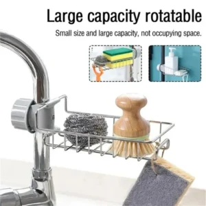 Stainless Steel Faucet Shelf (Imported) With Box