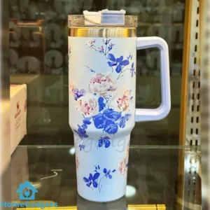 40oz Floral Tumbler